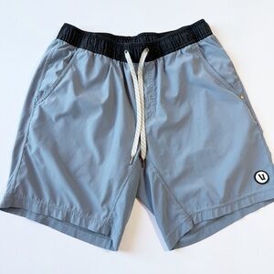 Vuori Kore Short Lined 7" Slate Blue Medium